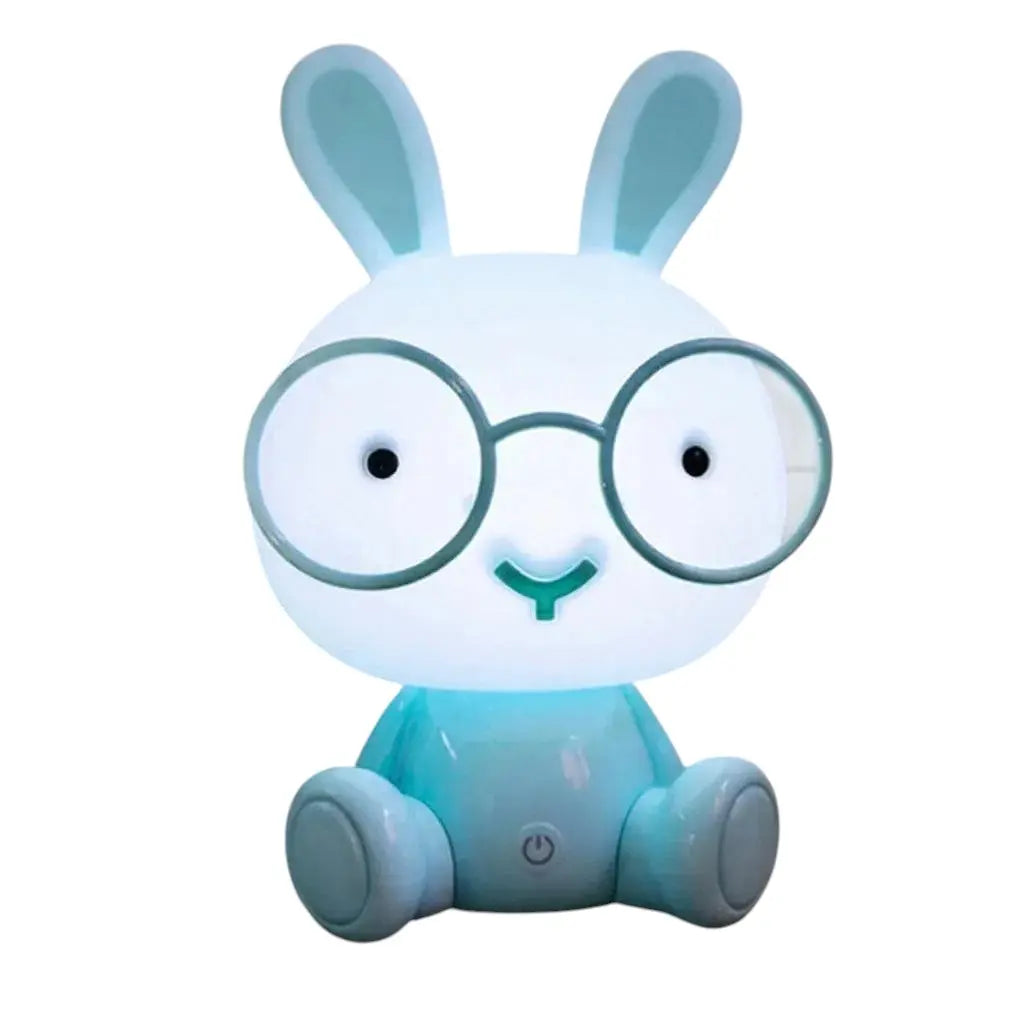 Cute Cartoon Animal Led Night Light for Baby Children'S Room Night Lamp Christmas Gift beside Deco Rabbit Lamp USB Night Lights