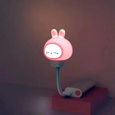 USB Cartoon Cute Night Light with Remote Control Babies Bedroom Decorative Feeding Light Bedside Tabe Lamp Xmas Gifts for Kids