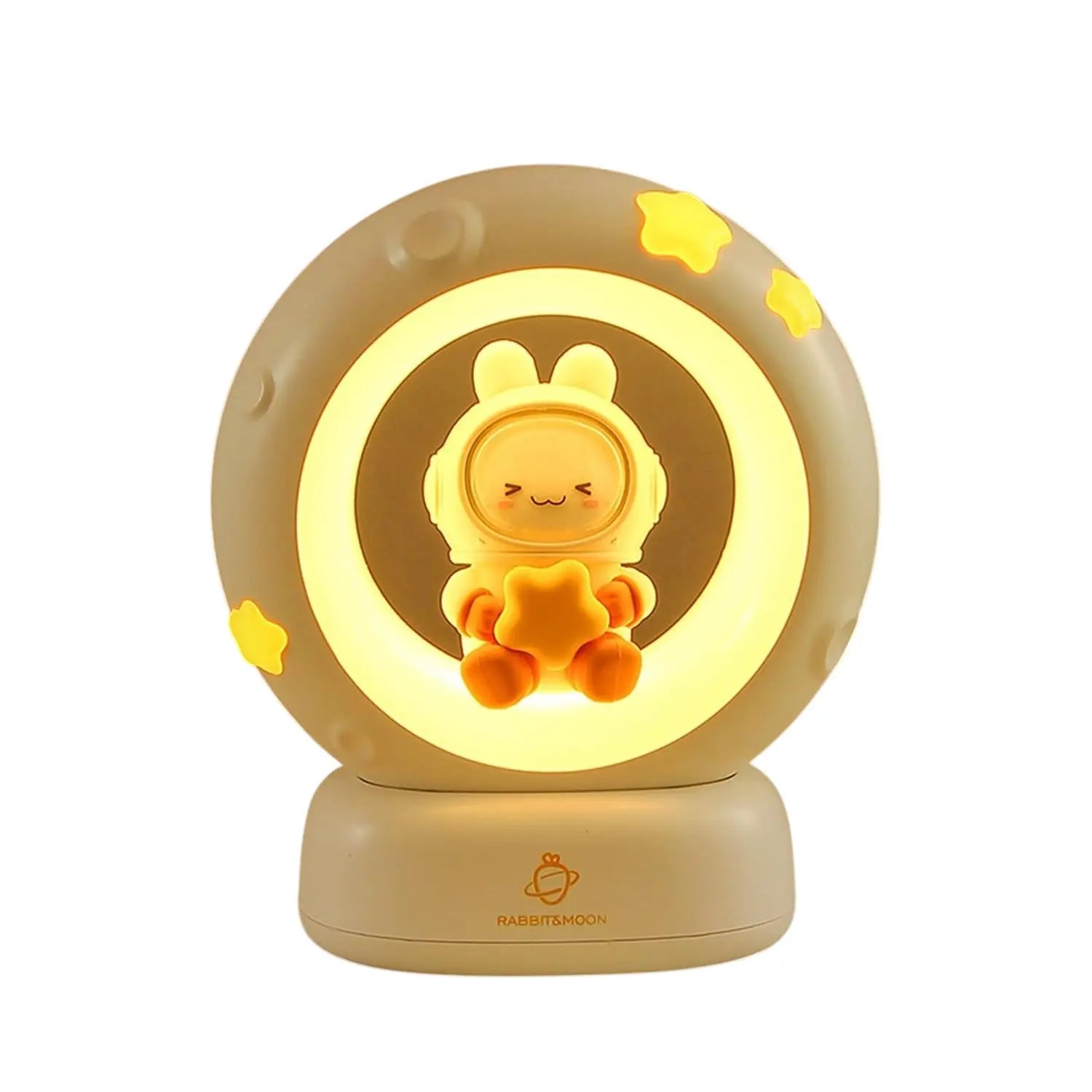 Cute Panda LED Clap Night Light Cat Rabbit USB Rechargeable Reading Table Lamp Room Decor Gift for Baby Children Sleeping Lights