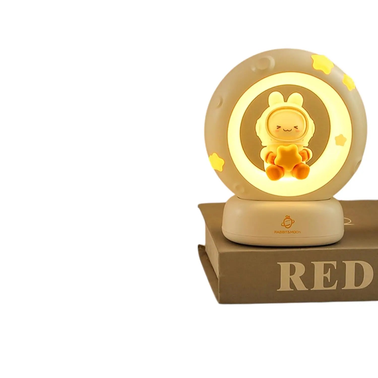 Cute Panda LED Clap Night Light Cat Rabbit USB Rechargeable Reading Table Lamp Room Decor Gift for Baby Children Sleeping Lights