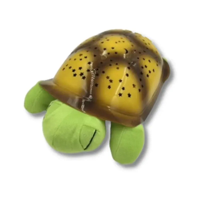 Children'S Plush Turtle Projection Lamp Music Starry Sky Projection Lamp Sleeps Well Glowing Toy Night Light