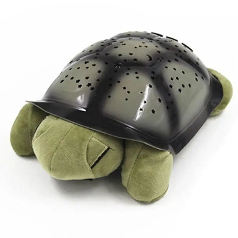 Children'S Plush Turtle Projection Lamp Music Starry Sky Projection Lamp Sleeps Well Glowing Toy Night Light