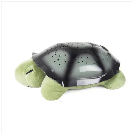 Children'S Plush Turtle Projection Lamp Music Starry Sky Projection Lamp Sleeps Well Glowing Toy Night Light