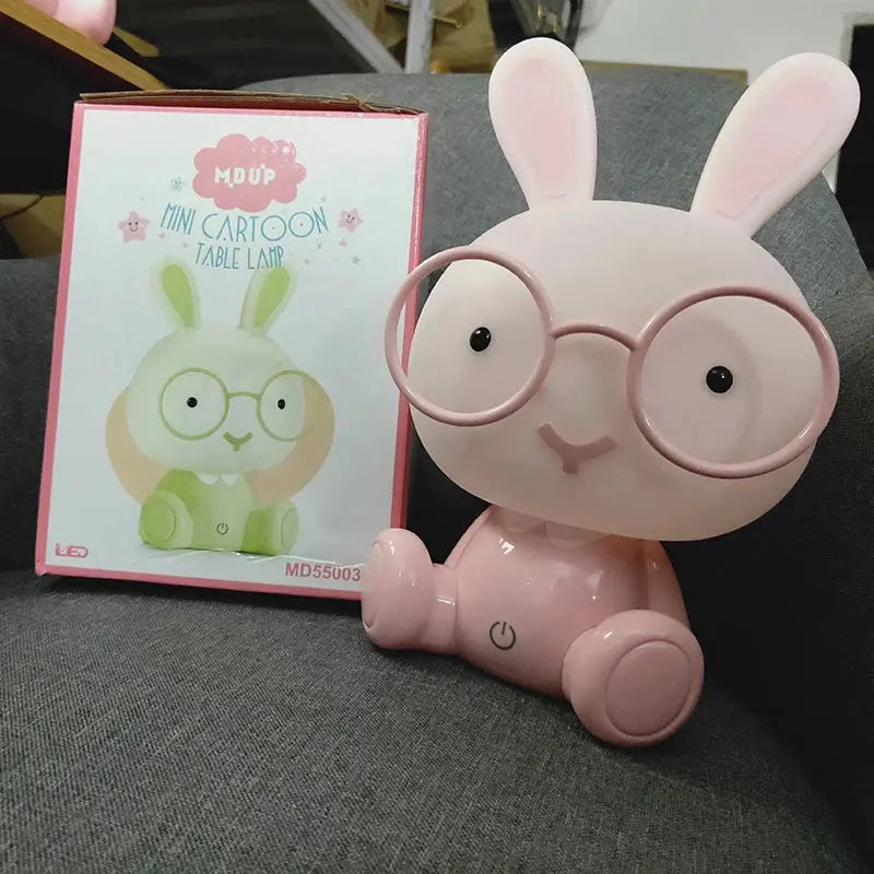 Cute Cartoon Animal Led Night Light for Baby Children'S Room Night Lamp Christmas Gift beside Deco Rabbit Lamp USB Night Lights